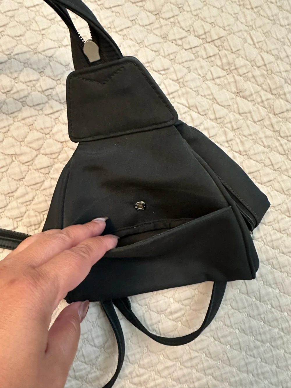 Liz Claiborne Black Sling Crossbody Bag